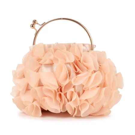 Ruffled Evening Bag